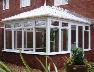 White PVCu Edwardian conservatory