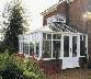 Hardwood lantern roof conservatory