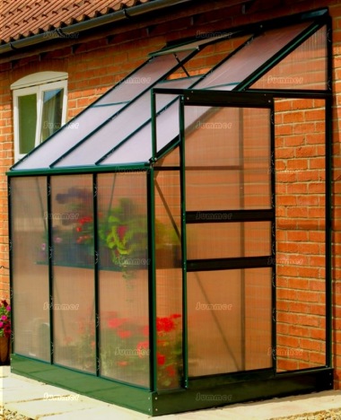 4'x6' Gardman lean to greenhouse